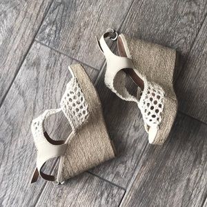 Lucky brand wedge sandals!